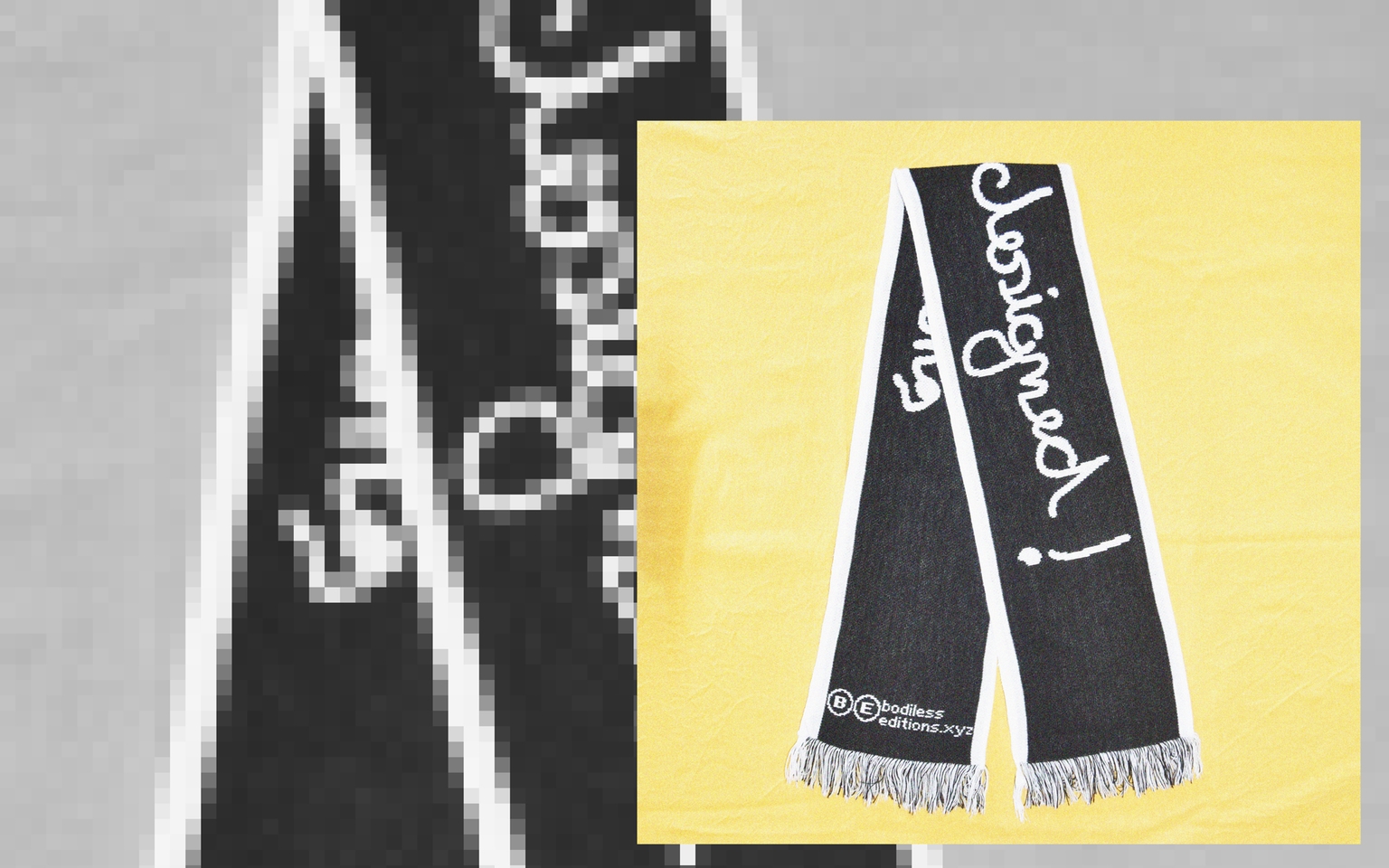 properly designed! (scarf F/W 23–24)